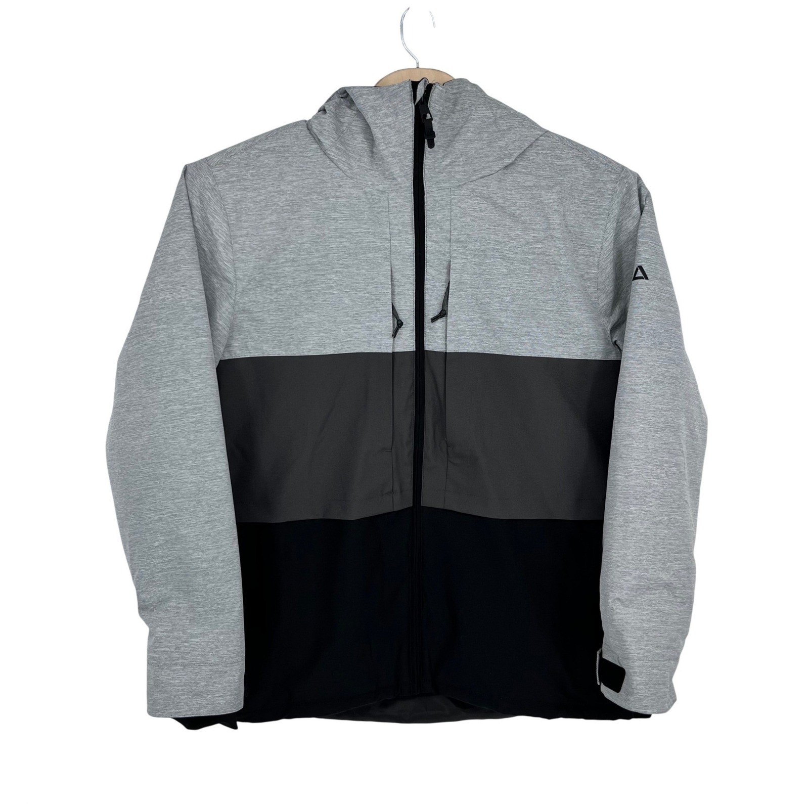 Tec-One Explorer Ski Jacket Mens 2xl Black Grey Waterproof Insulated Winter New
